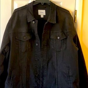 Black jean jacket men’s